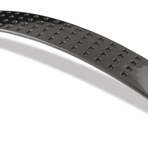 SQUARE STIPPLE HANDLE 96MM  CHROME