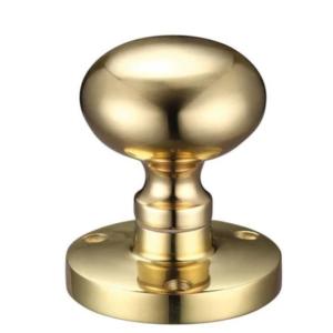MUSHROOM KNOB ON ROSE NICKLE KEY
